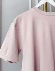 tivo kısa kol basic t-shirt koyu bej 2