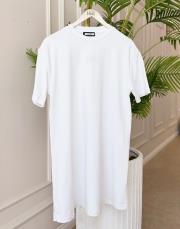 tivo kısa kol basic t-shirt optik beyaz