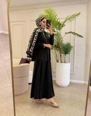 ince basic etekli takım siyah 2