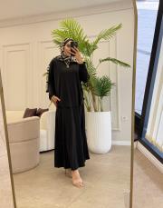 ince basic etekli takım siyah 3