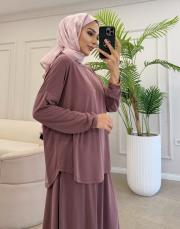 ince basic etekli takım mürdüm 2