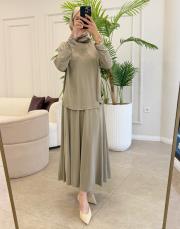 ince basic etekli takım haki