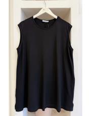 kolsuz kısa basıc içlik siyah