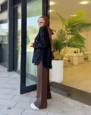 basic kot ceket siyah 2