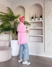 elvis basic sweat pembe 3