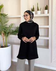 elvis basic sweat siyah 4