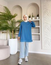 elvis basic sweat mavi