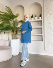 elvis basic sweat mavi 2