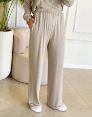 solea örme palazzo pantolon vizon 2