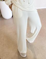 solea örme palazzo pantolon beyaz 3