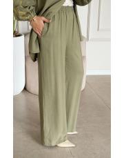 rawa keten bol paça pantolon haki 2