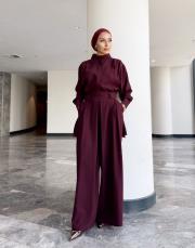 pelerin detay tulum bordo 3