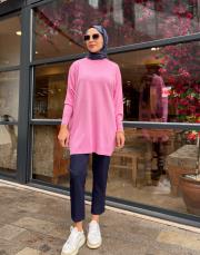 serpme taşlı kazak pembe 2