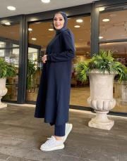 oliva basic uzun sweat lacivert 2