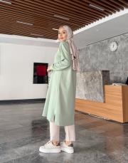 oliva basic uzun sweat mint 4