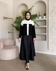 gömlek yaka triko hrıka siyah 2