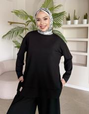 plaza oysho takım siyah 4