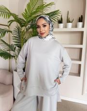 plaza oysho takım gri 5