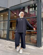 plaza oysho takım lacivert 2