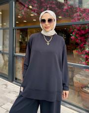 plaza oysho takım lacivert 4