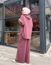 bomber bol paça takım mürdüm 3