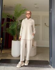 yakası fermuar detaylı takım taş 2