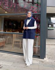 angora yelek lacivert 3