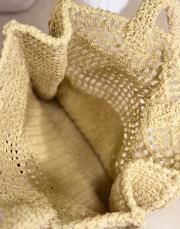 el örgüsü uzun hasır çanta camel 4