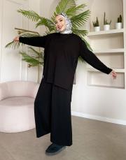 plaza oysho takım siyah 2