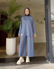 plaza oysho takım indigo