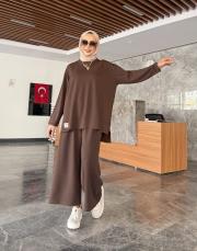 plaza oysho takım kahve